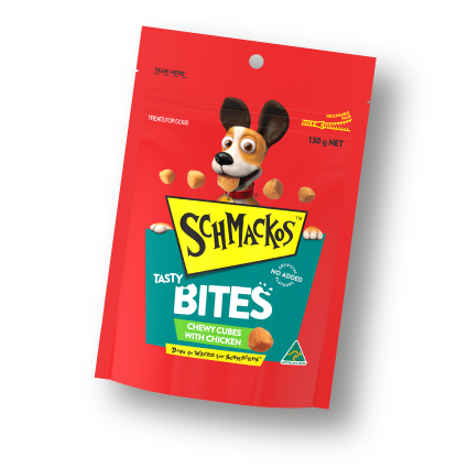 CHEWY CUBES WITH CHICKEN Dog Treats SCHMACKOS